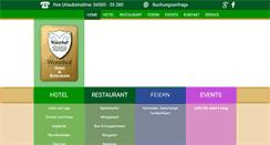 Desktop Screenshot of hotel-wennhof.de